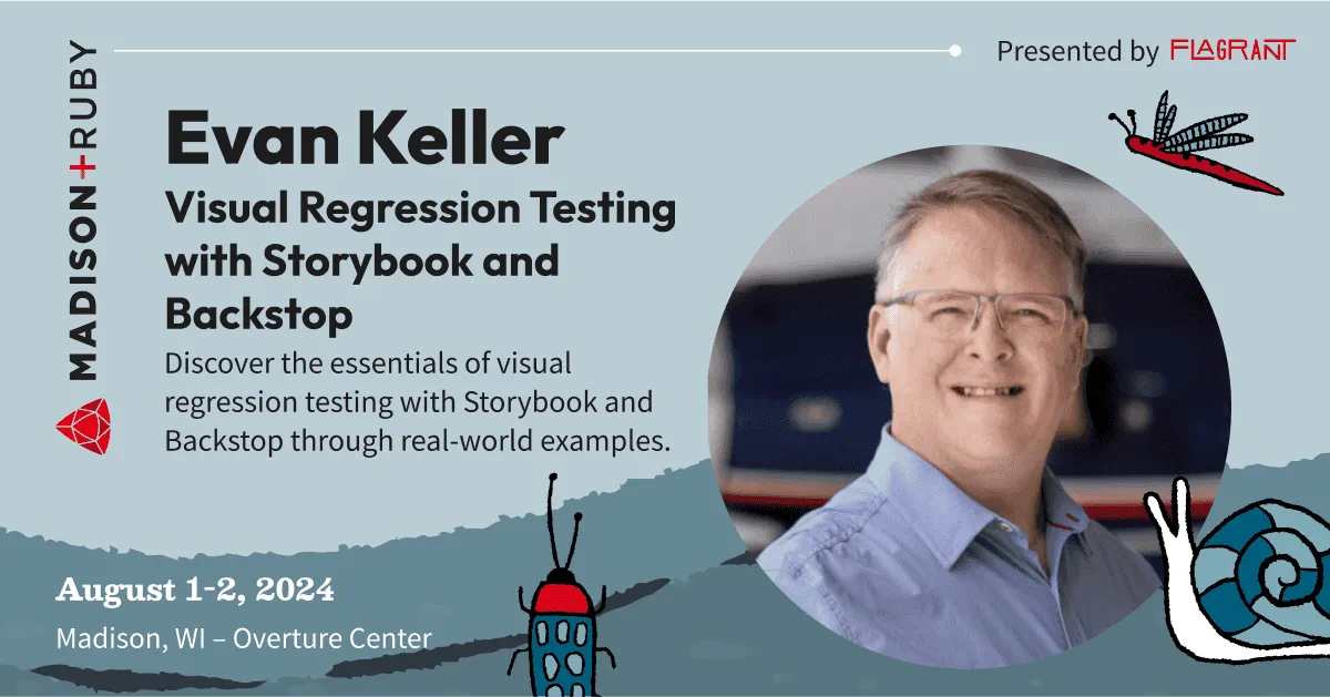 Evan Keller, Speaker at Madison+ Ruby